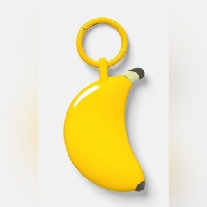Heyday Yellow Banana Keychain Holder